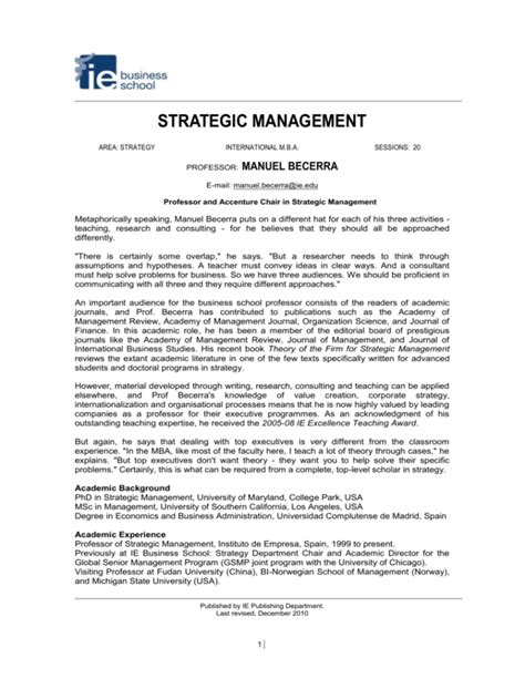 Image result for Strategy MBA