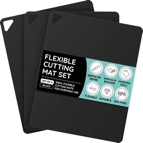 Amazon.com: Extra Thick Flexible Cutting Boards for Kitchen, Cutting ...