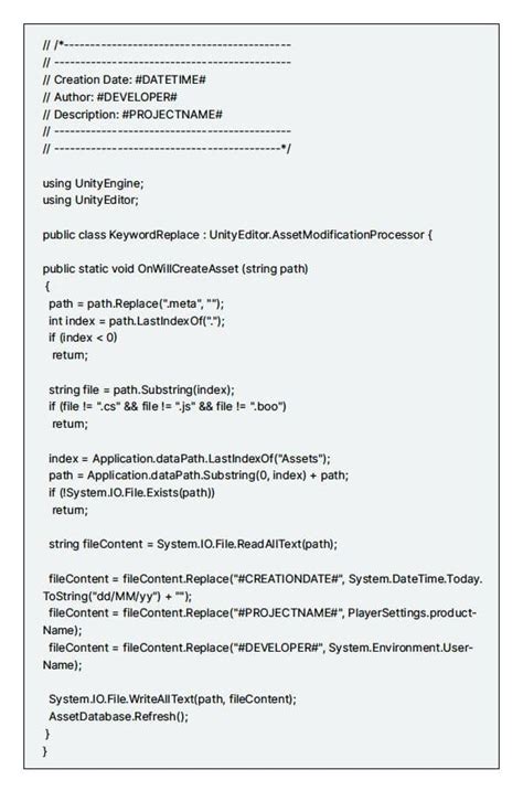 Image result for Example of Unity Code