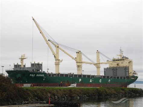 PAC SUHAIL, General Cargo Ship - Details and current position - IMO ...
