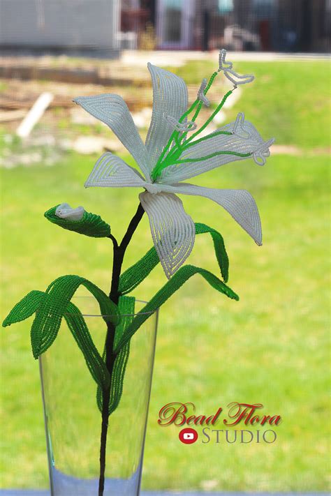 Image result for French Beaded Lilly Tutorial