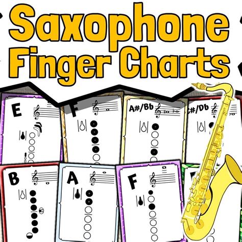 Saxophone Fingering Chart