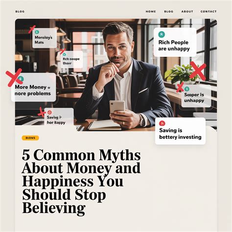 5 Common Myths About Money and Happiness You Should Stop Believing - Wealthy Tent