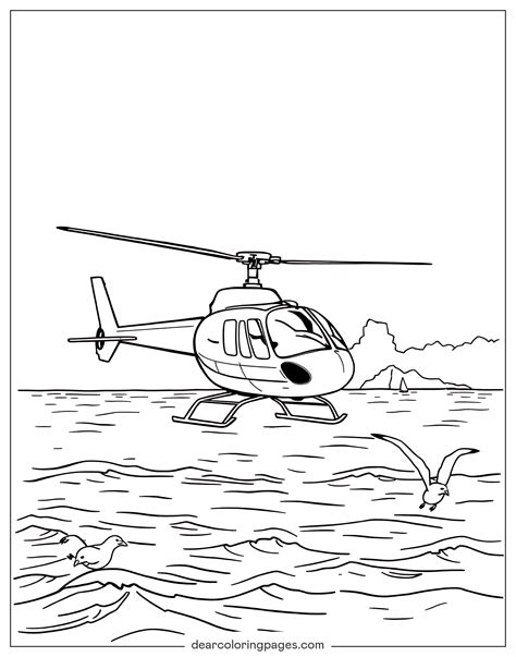 Helicopter Coloring Pages - 18 Free Printable Coloring Pages