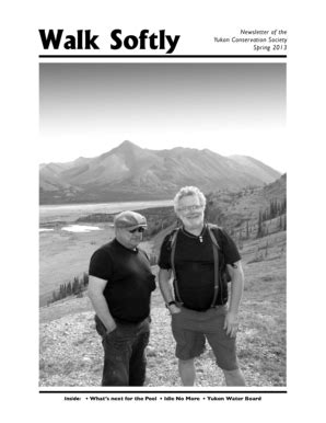 Fillable Online yukonconservation Inside Whats next for the Peel Idle ...