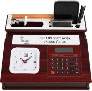 Flipkart.com | Tuelip 4 Compartments Wooden Multi-Functional Desk ...
