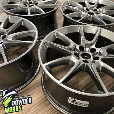 Ultra Black Chrome Powder Coating | Chrome powder, Wheel, Wheel rims