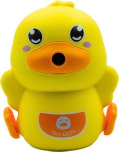 Flipkart.com | Hridhaan Cute Toy Duck Shaped Kid's Pencil Sharpeners