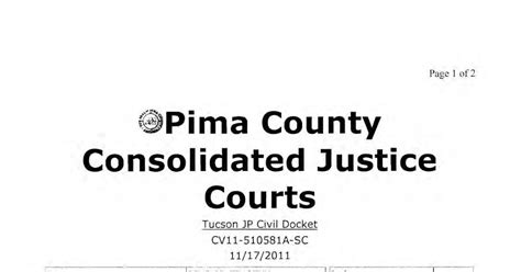 WeidnerApartment HomesHorrorStory: Pima County Consolidated Justice ...