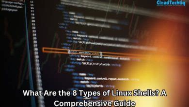 Linux Shells Archives - Cloudtechtiq