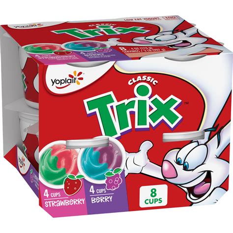 Trix Berry & Strawberry Kids Yogurt Cups | Gluten Free & Low Fat