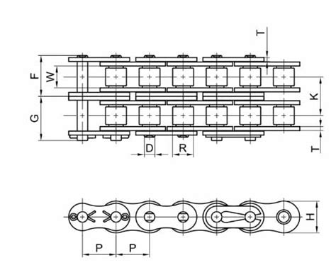 Image result for Roller Chain Chart