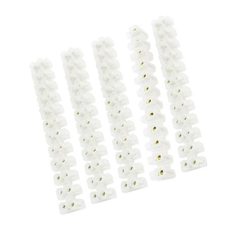 YXQ 400V 5A 2 Row 12 Position Screw Terminal Block X3-0512 Electric ...