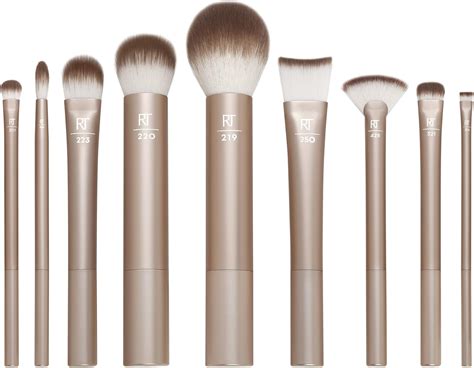 Real Techniques Au Naturale Makeup Brush Kit, For Foundation, Powders ...