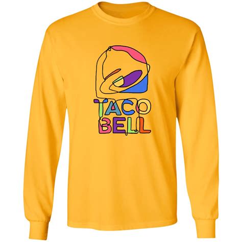 Taco Bell Merch Taco Bell Trippy Logo Shirt - Tiotee