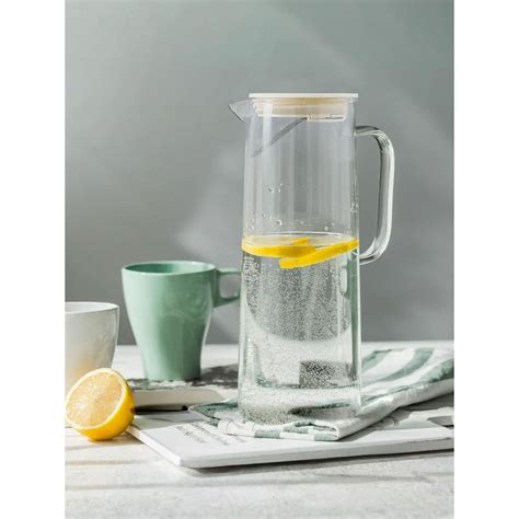 Buy The Better Home Zest Borosilicate Glass Water Jug with Lid Online