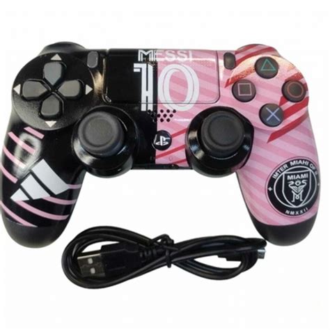 JOYSTICK INALAMBRICO SONY REPLICA DUALSHOCK PLAY 4 BLUETOOH MESSI 10