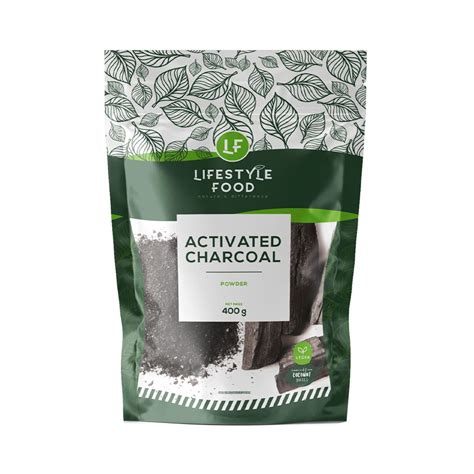 Activated Charcoal Powder - 400g - Lifestyle Foods