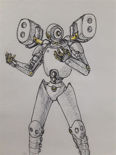 Cool Drawings Of Robots