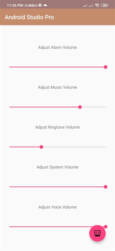 Image result for Android Volume Control Three Options