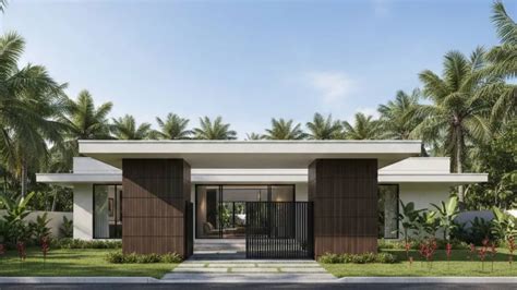 Kerala Aesthetic Single Floor House Designs 2026