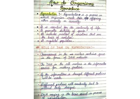 Class 10 Reproduction Notes 的图像结果