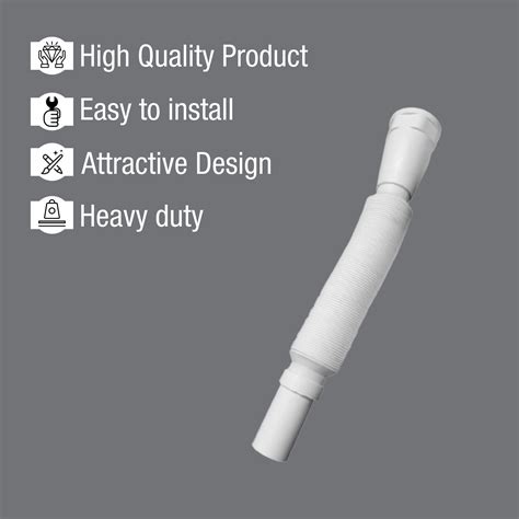 Flexible PVC Waste Pipe - LIPKA | Lipka Home