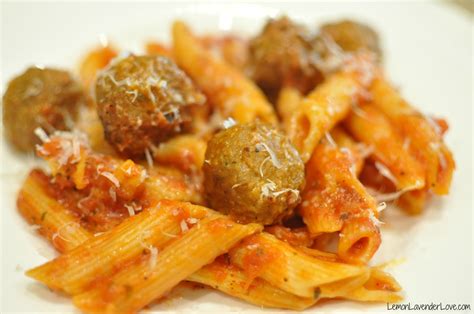 Penne Pasta Meatball Recipe at Ralph Scott blog