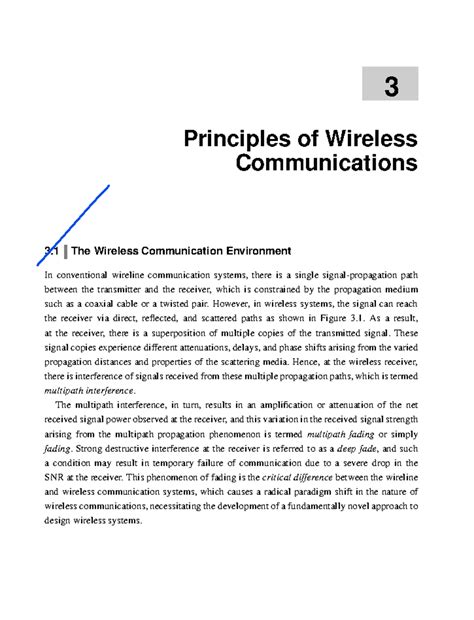 Principles of Wireless Communications: Module 1 Overview - Studocu