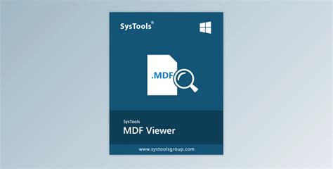 Image result for SysTools MDF Viewer Tool