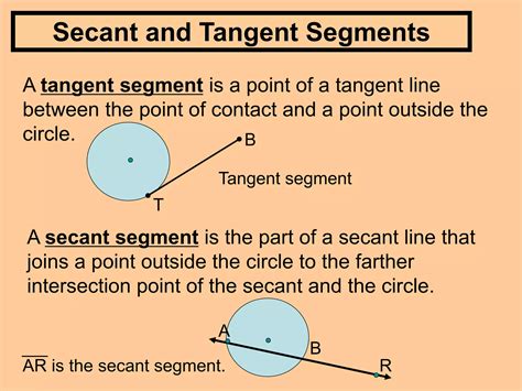 Secants and Tangents of Circles PowerPoint.ppt