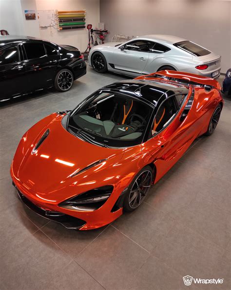 McLaren 720S - Super Chrome Orange | WrapStyle