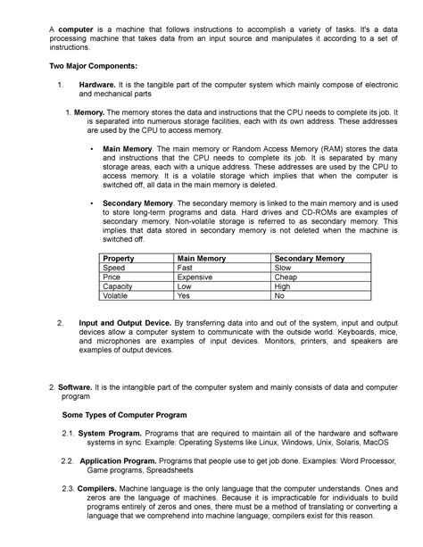 Image result for Overview of Computers and Programming