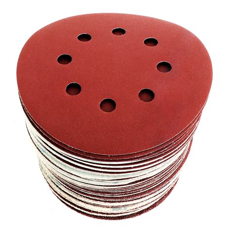 S&R Sanding Disc Pads 5-Inch / 125 mm - Pack of 60 Pcs Sandpaper Sheet ...