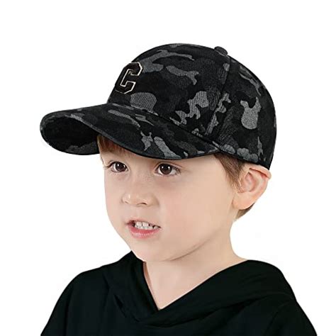 VRITRAZ Plain Classic C Print Little Sports Cap for Active Kids, Baby ...