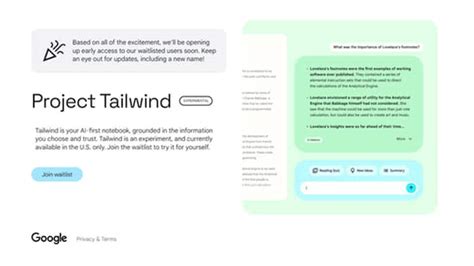 Google will soon let waitlisted users access its AI notebook experiment ...
