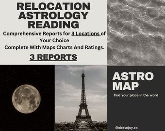Image result for Examples of Visual Relocation Astrology Report