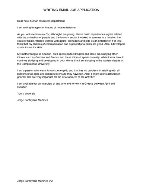 Image result for How Write Job Application Mail