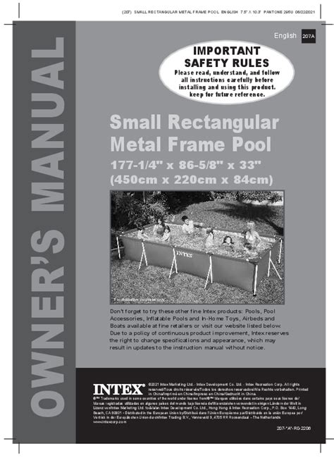 Image result for Intex Pool Assembly Instructions