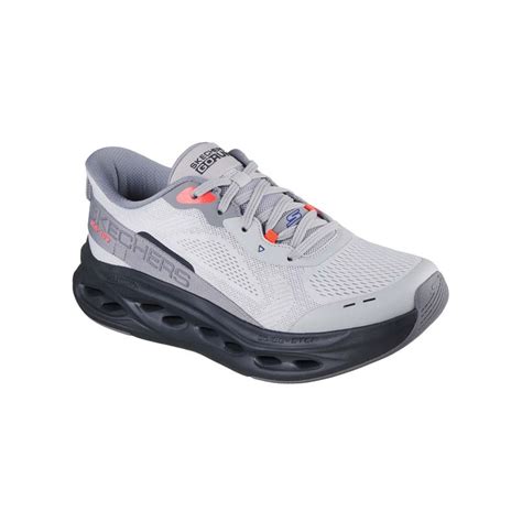 Buy SKECHERS Men MAX CUSHIONING GLIDE-STEP - Grey Running Shoes Online