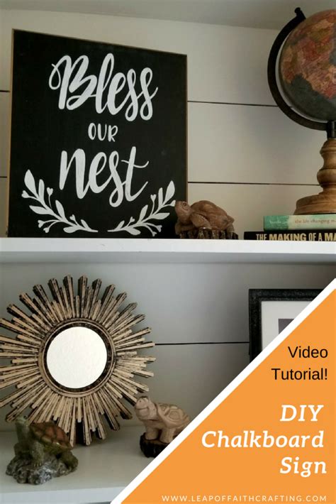 How to Make a Chalkboard Sign Using a Frame 的图像结果
