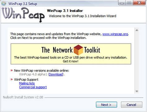 Using WinPcap 的图像结果