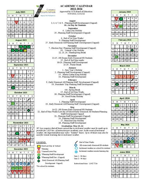 Cabarrus County Nc School Calendar 2025 2026 Deped