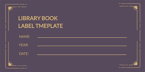 Library Labels for Books 的图像结果