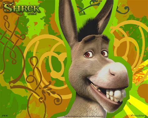 Shrek Wallpaper: Shrek the Third | Donkey in shrek, Shrek, Shrek donkey