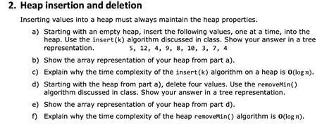 Image result for Heap Algorithm Insert