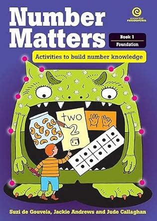 Number Matters: Activities to Build Number Knowledge - Foundation ...