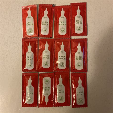 Panda Express CHILI Sauce Packets LOT OF 12, 1 DOZEN FREESHIP | eBay