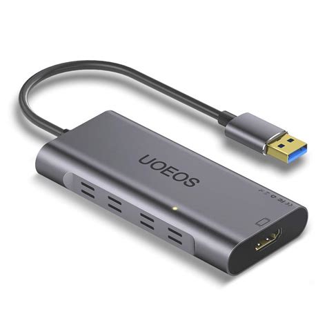 USB to HDMI DVI Adapter, UOEOS USB 3.0 to HDMI Video Graphics Convertor ...