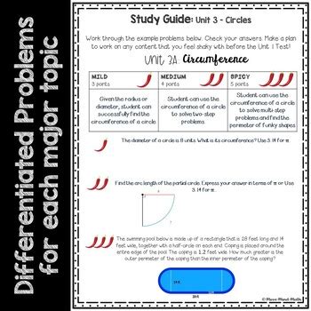7th Grade Math Study Guide 的图像结果